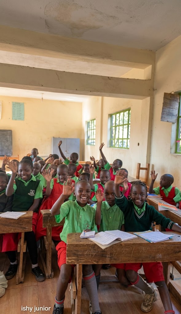 Students gathered for a classroom learning session